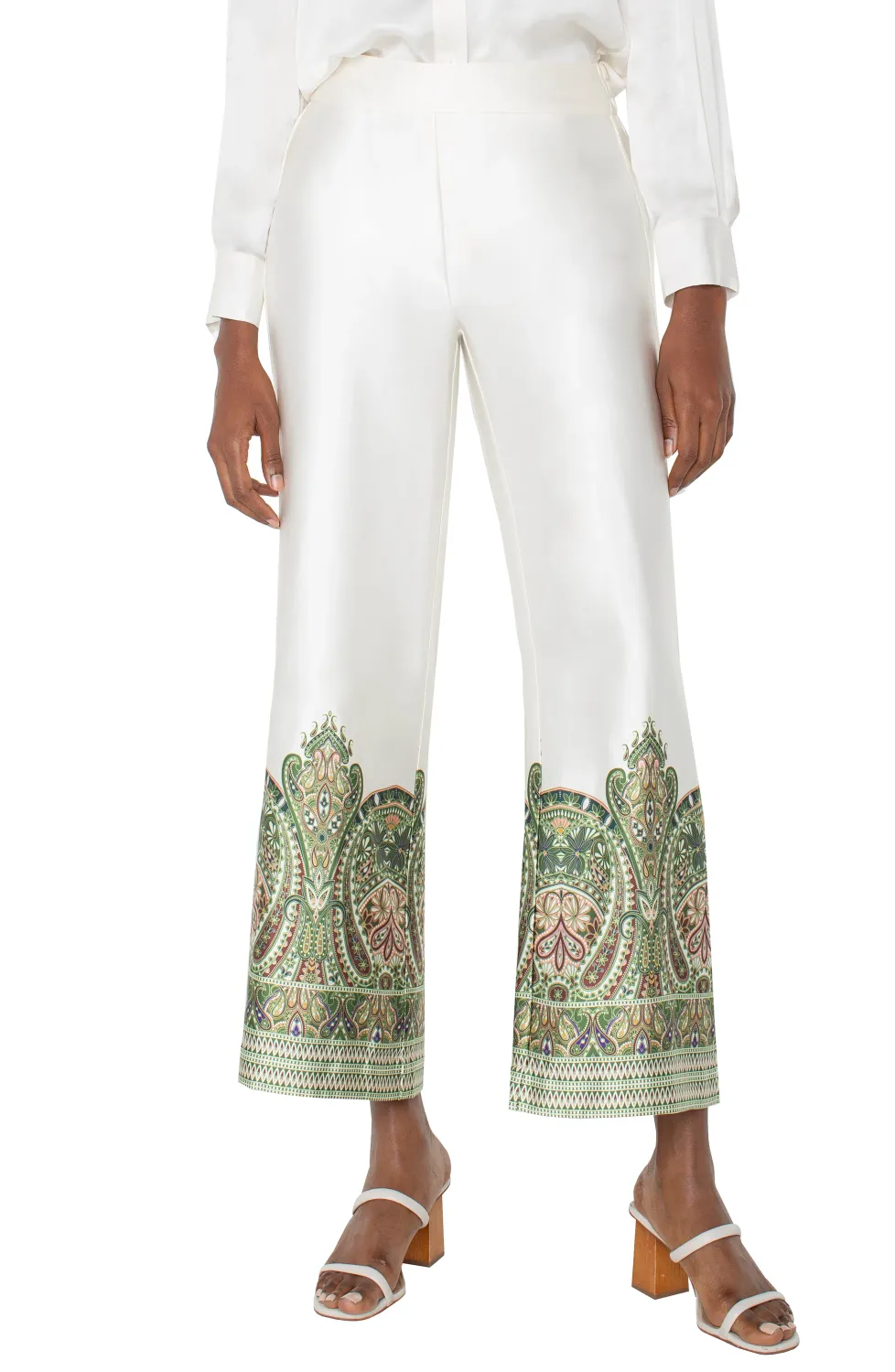Pull-on Wide Leg Pant