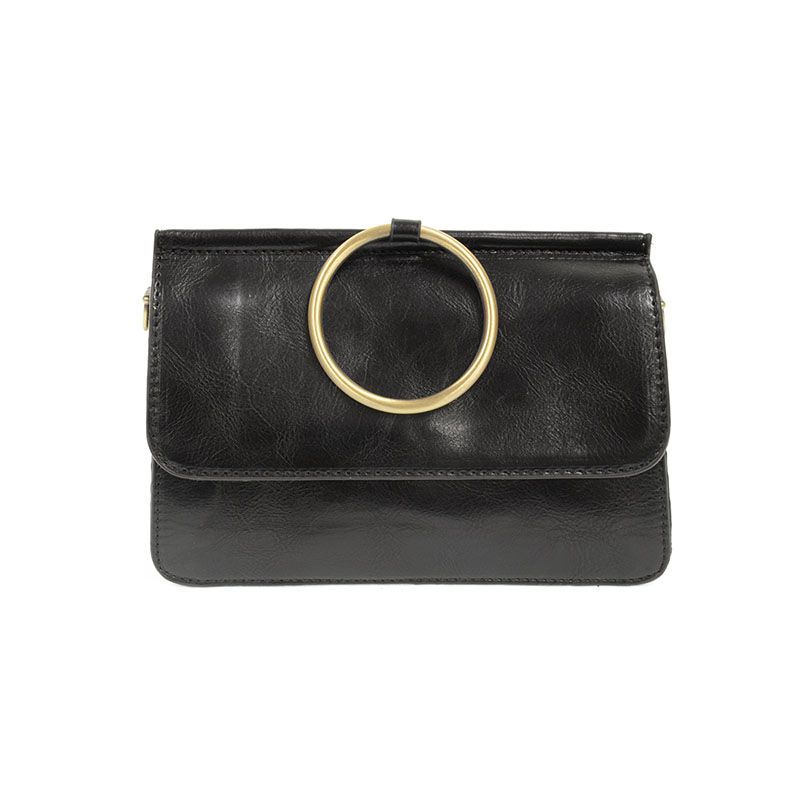 Aria Ring Bag, Color: BLACK