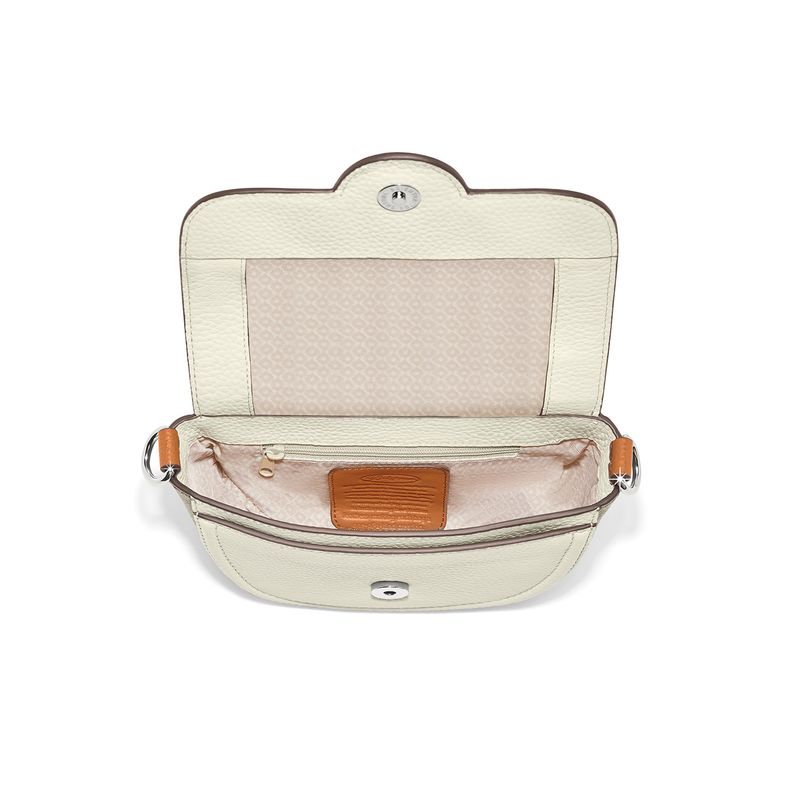 Emmie Flap Bag-White