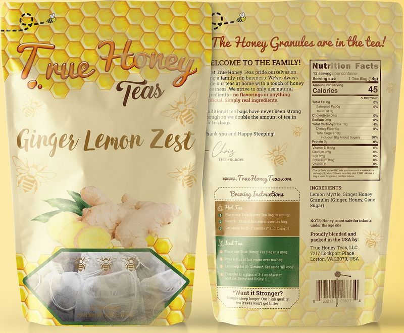 Ginger Lemon Zest Tea