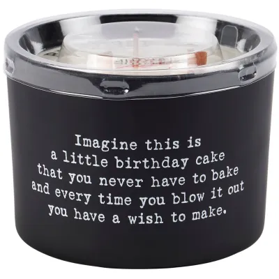 Birthday Poetry Candle