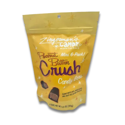 6-Pack Mini Peanut Butter Crush Candy Bars