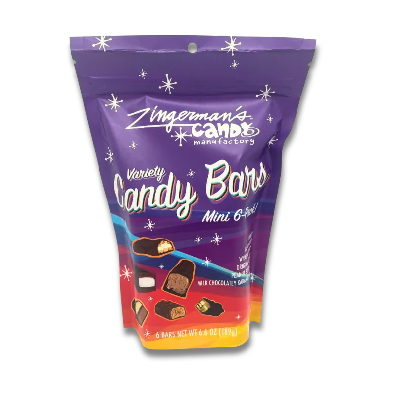 6-Pack Mini Variety Candy Bars