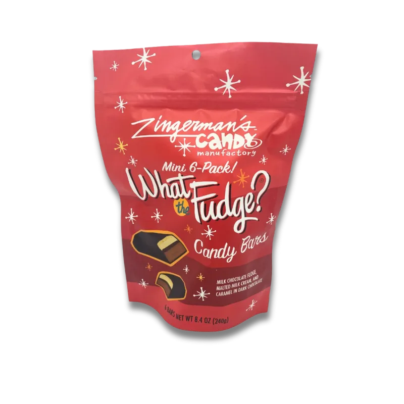 6-Pack Mini What the Fudge Candy Bars
