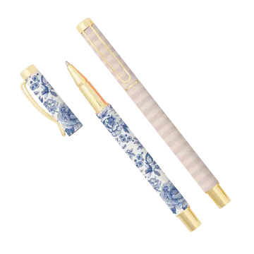 Blue Delft Metal Pen Set