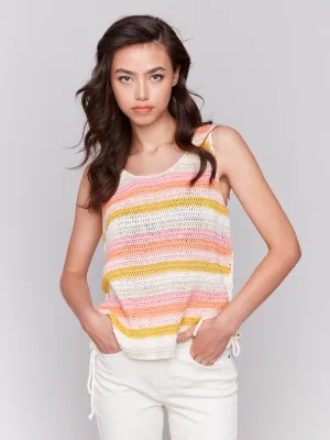 Crochet Top w Side Tie