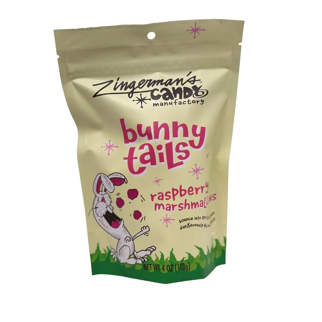 Raspberry Bunny Tails Marshmallows