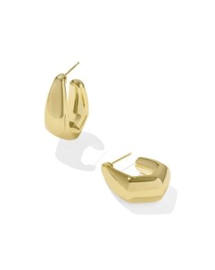 Kaia Small Hoop Earrings-Gold
