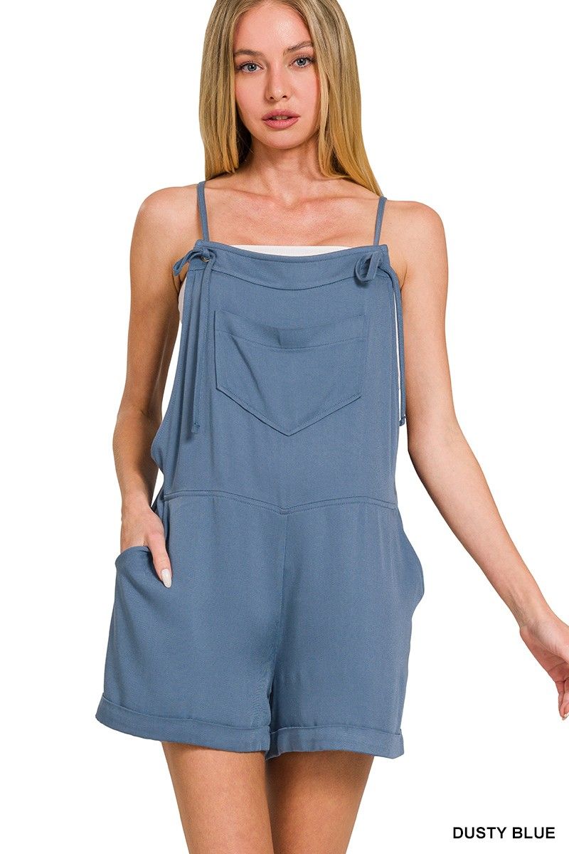 Romper with Tie Strap