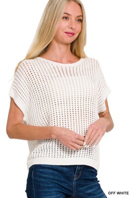 Crochet Knit Sweater