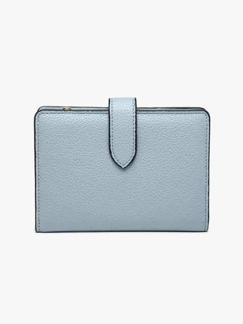 Jane Bi-Fold Wallet-Baby Blue