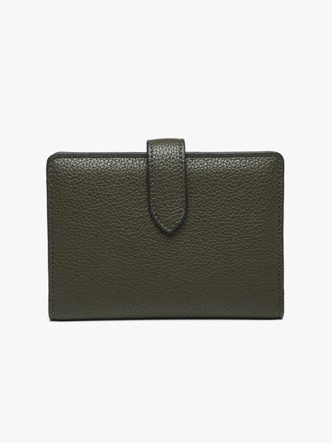 Jane Bi-Fold Wallet-Dark Olive
