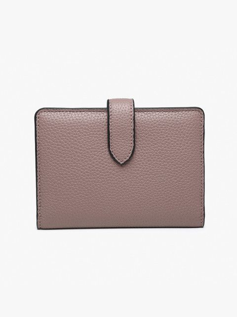 Jane Bi-Fold Wallet-Dark Mauve