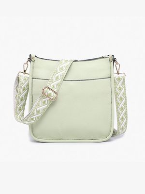 Posie Crossbody-Pale Lime