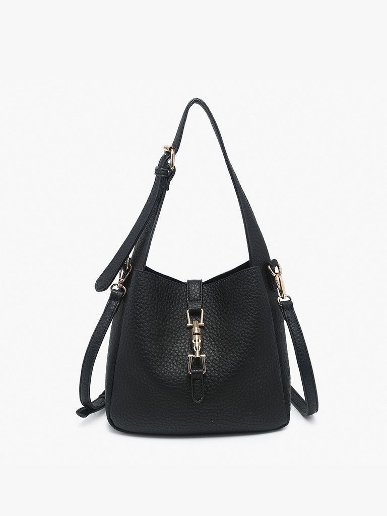 Agnes Classic Satchel-Black