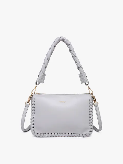 Judith Shoulder Bag-Grey