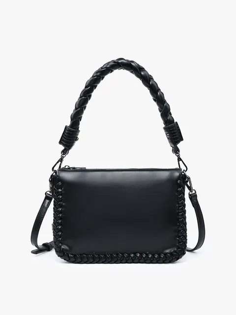 Judith Shoulder Bag-Black