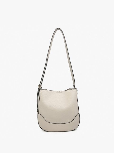 Poppy Shoulder Bag-Light Grey