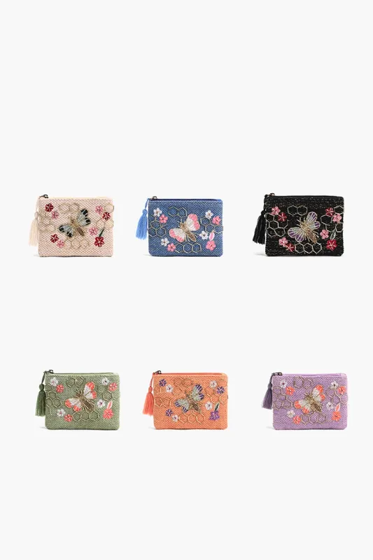 Colorful Bee Coin Bags