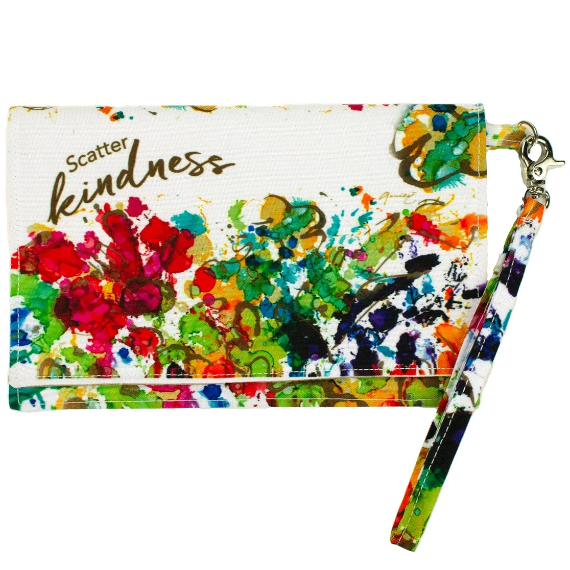Scatter Kindness Wristlet