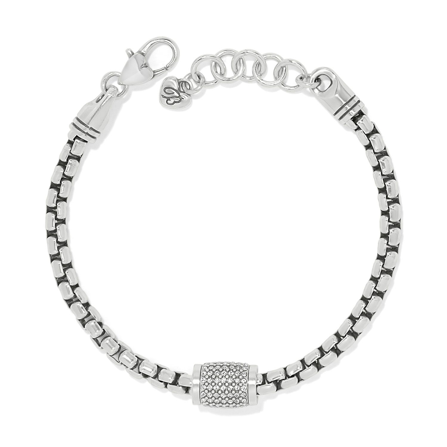 Meridian Solis Station Bracelet-Silver