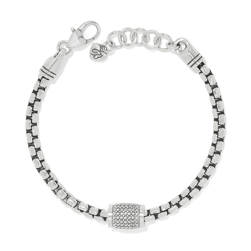 Meridian Solis Station Bracelet-Silver