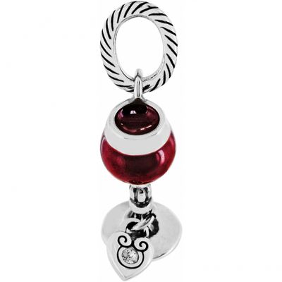 I Love Wine Charm