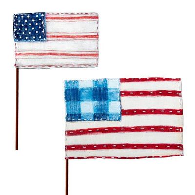 Vintage Fabric Flags
