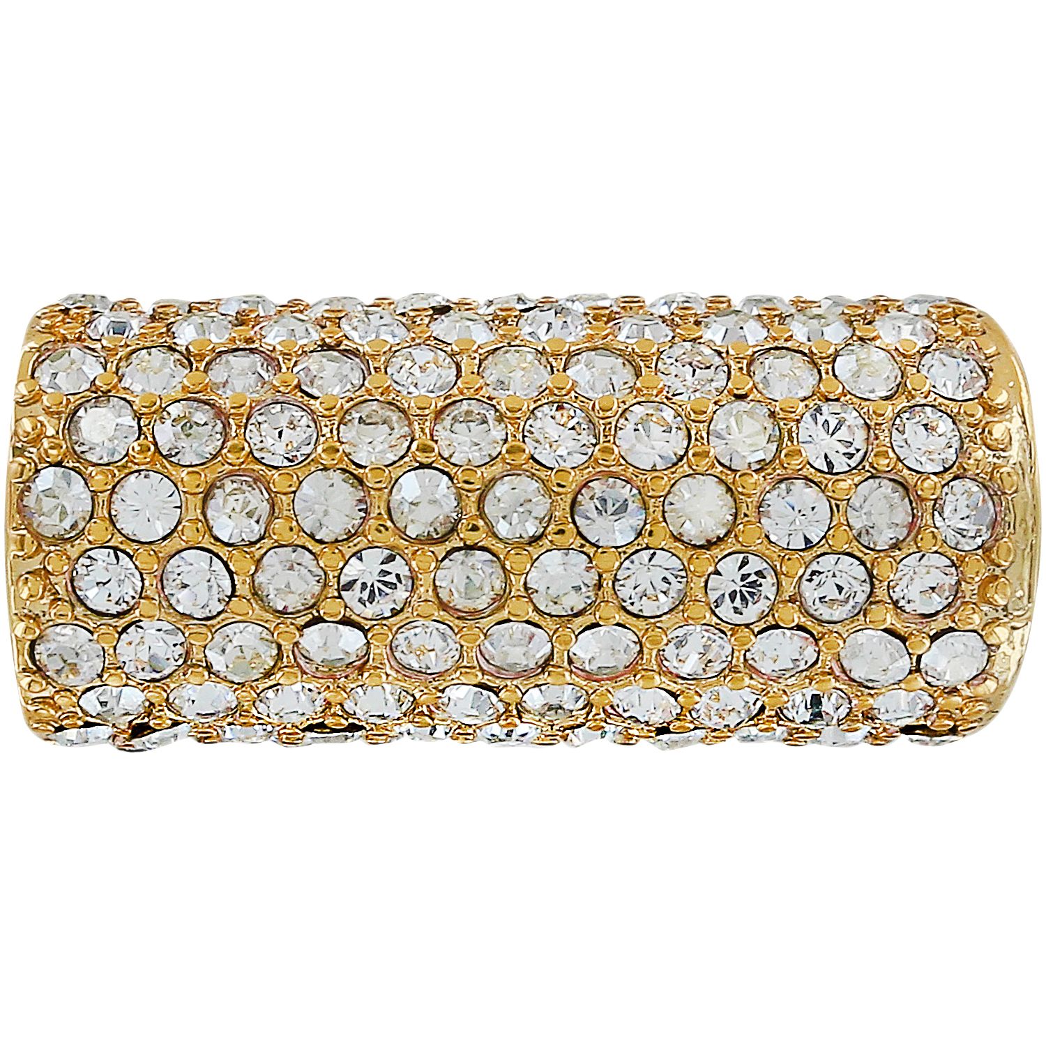 Glitter Long Bead-Gold