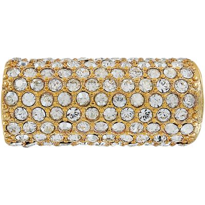 Glitter Long Bead-Gold