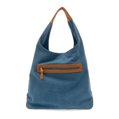 April Canvas Hobo-Coastal Blue