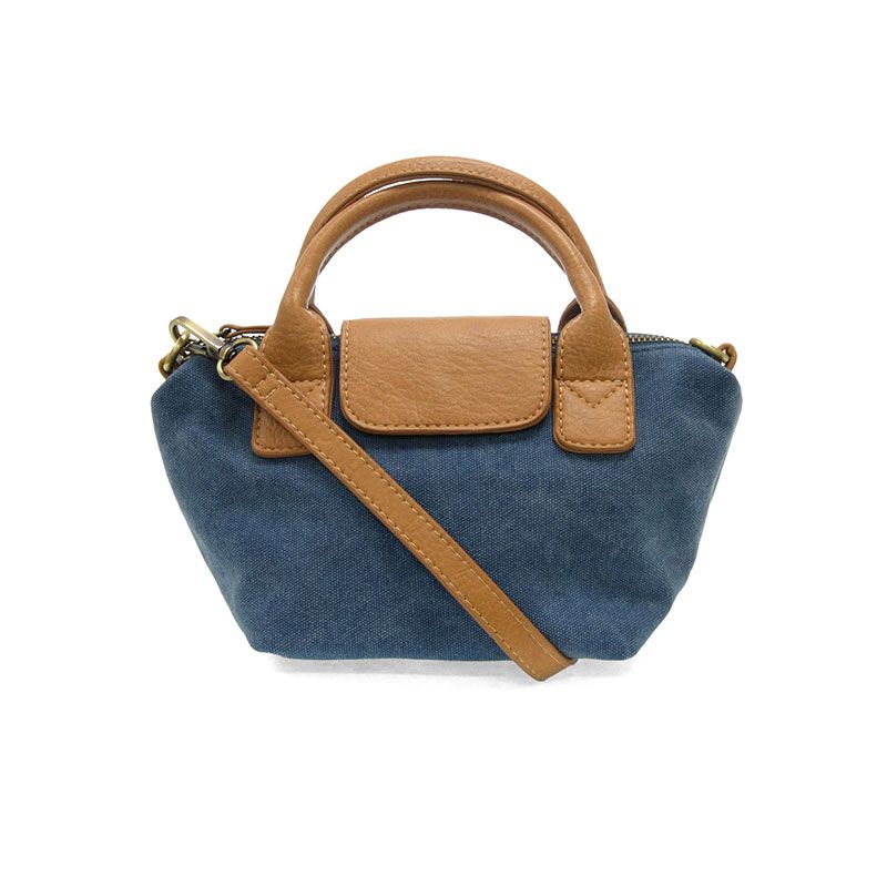 Mini Canvas Tote-Denim Blue