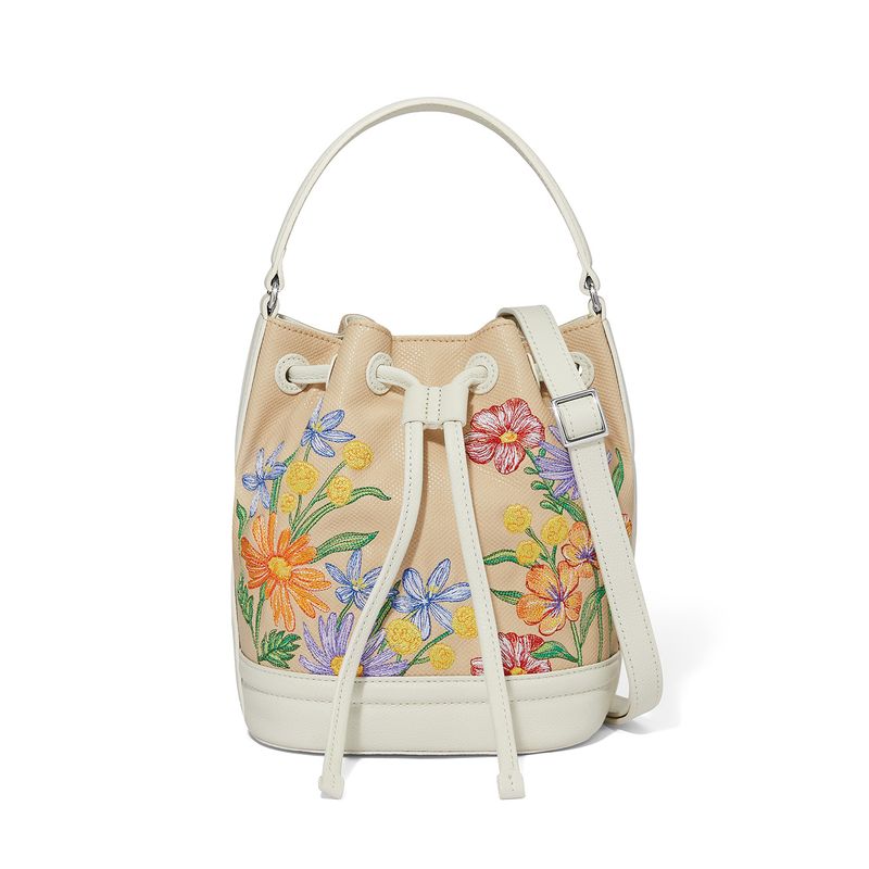 Betty Embroidery Bucket Bag