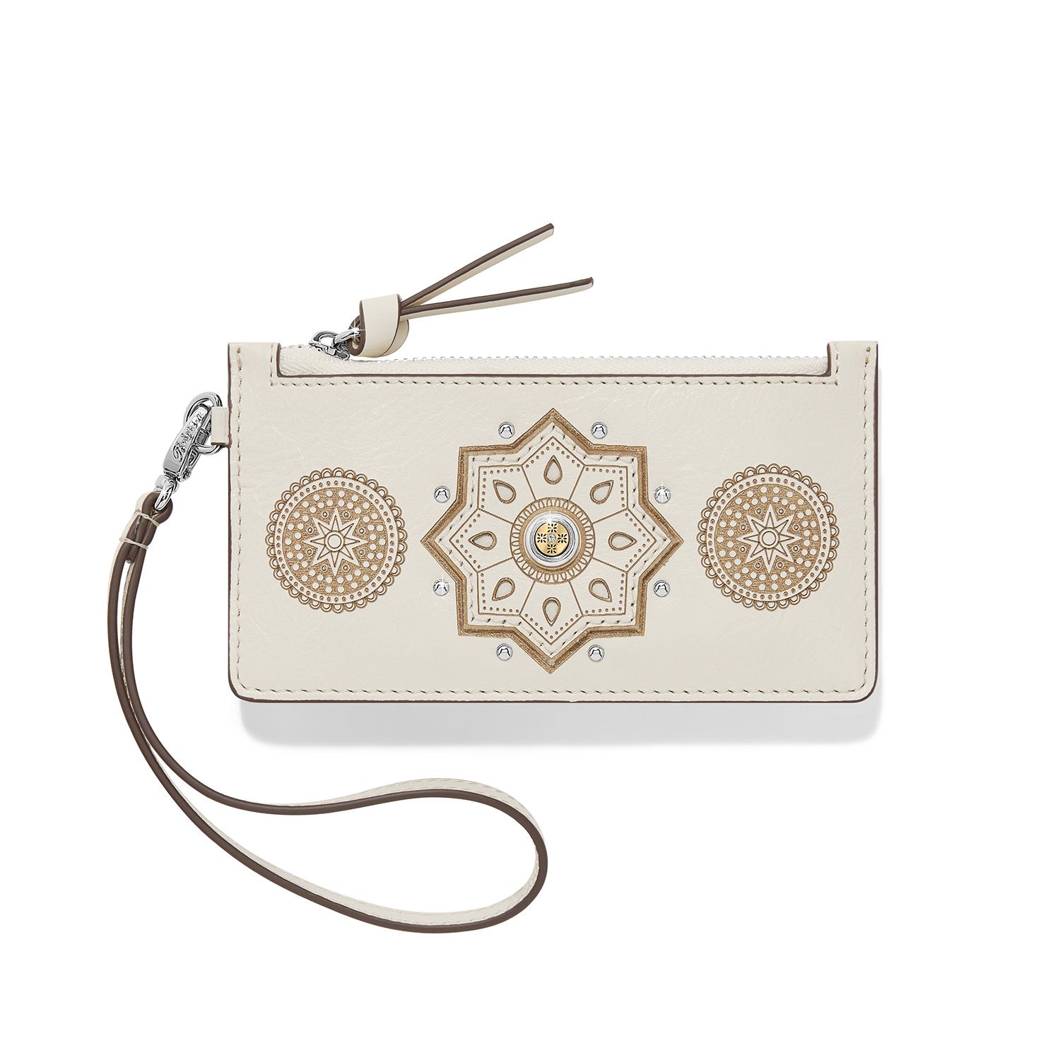 Mosaic Card Pouch-White
