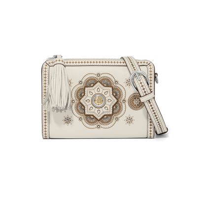 Mosaic Pouch-White