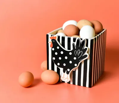 Polka Dot Chicken Mini Attachment