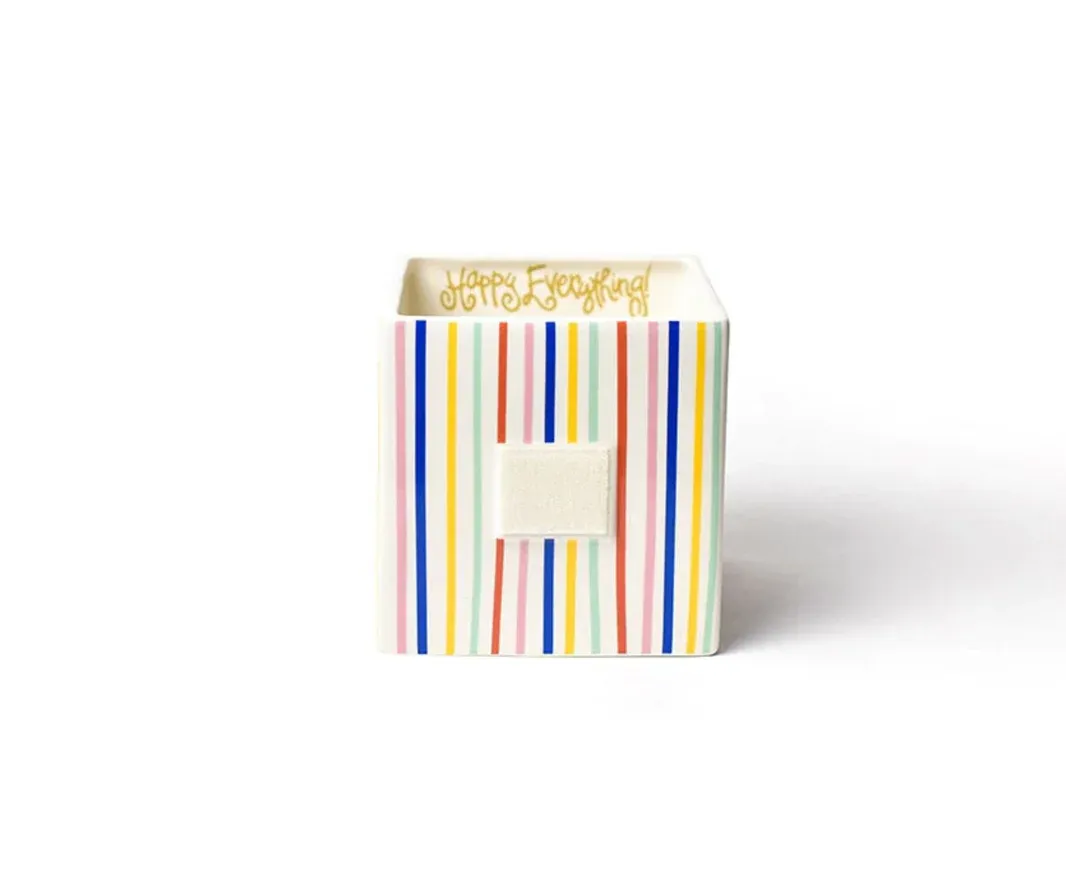 Happy Line Up Mini Nesting Cube Medium