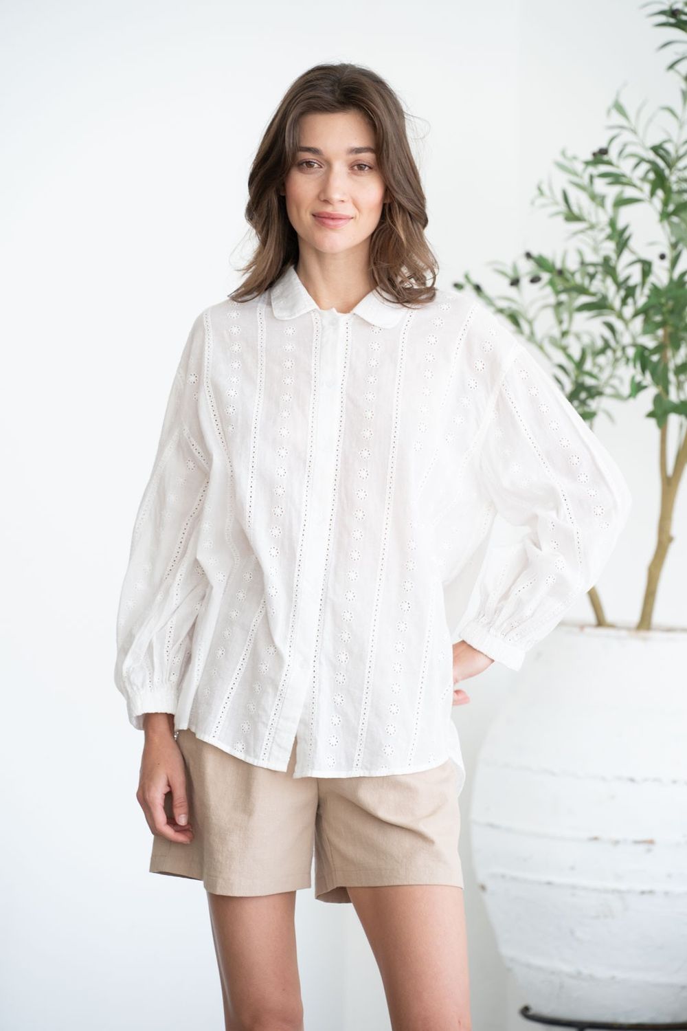 Eyelet Shirt
