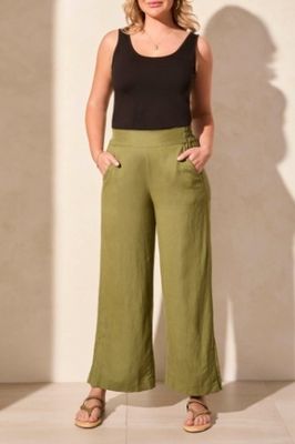 Pull On Ankle Pant w/Hem Vent-Loden
