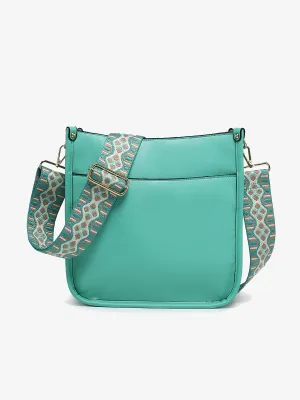 Posie Crossbody-Light Teal