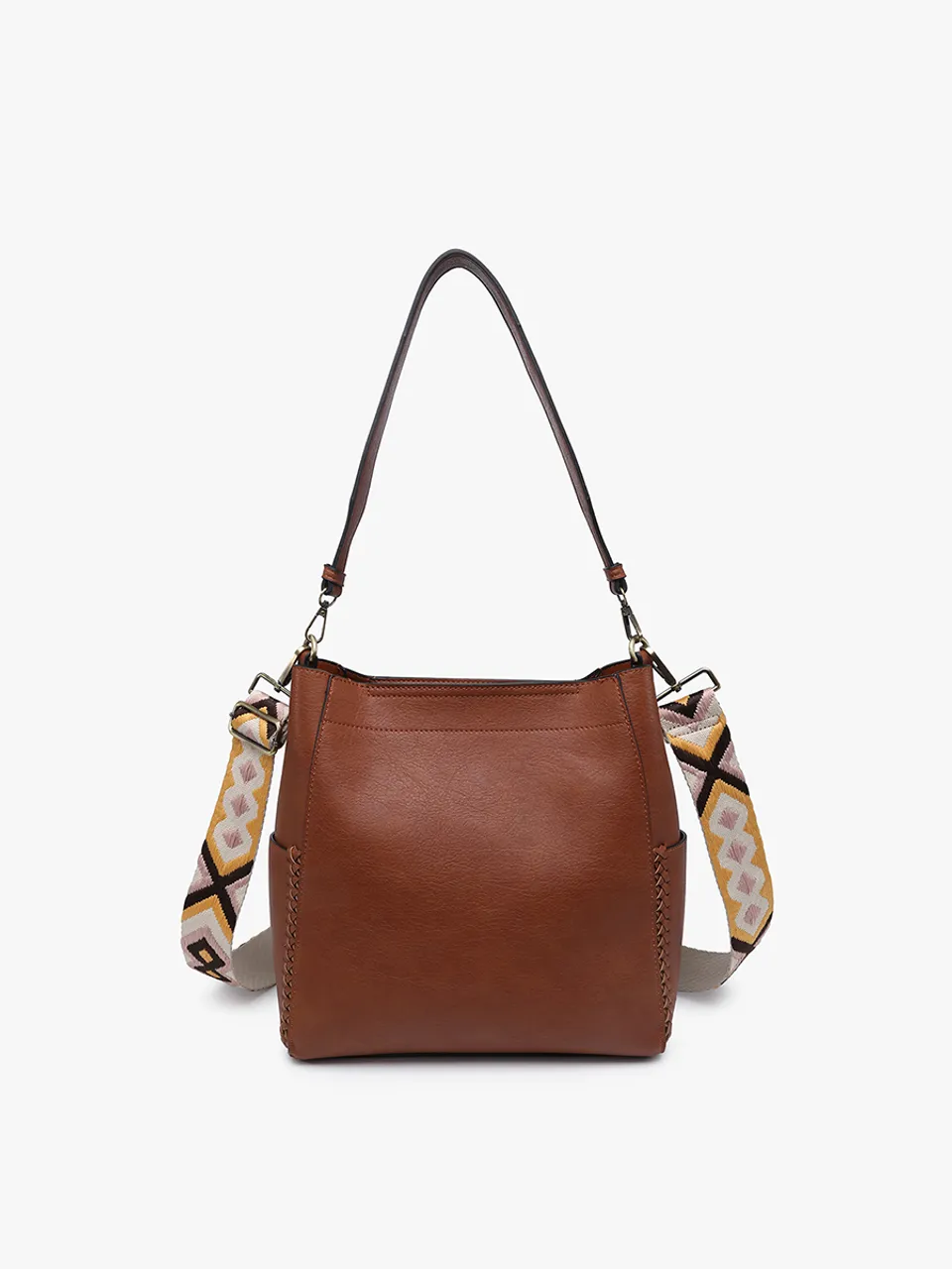 Penny Bucket Bag-Brown