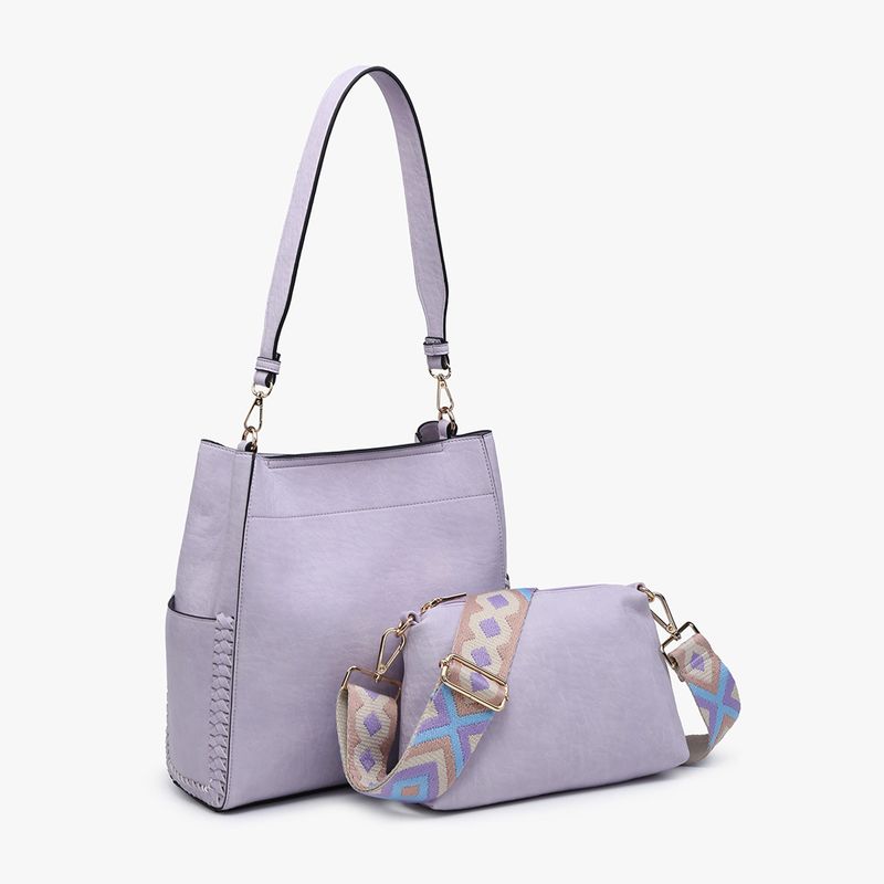 Penny Bucket Bag-Lavender