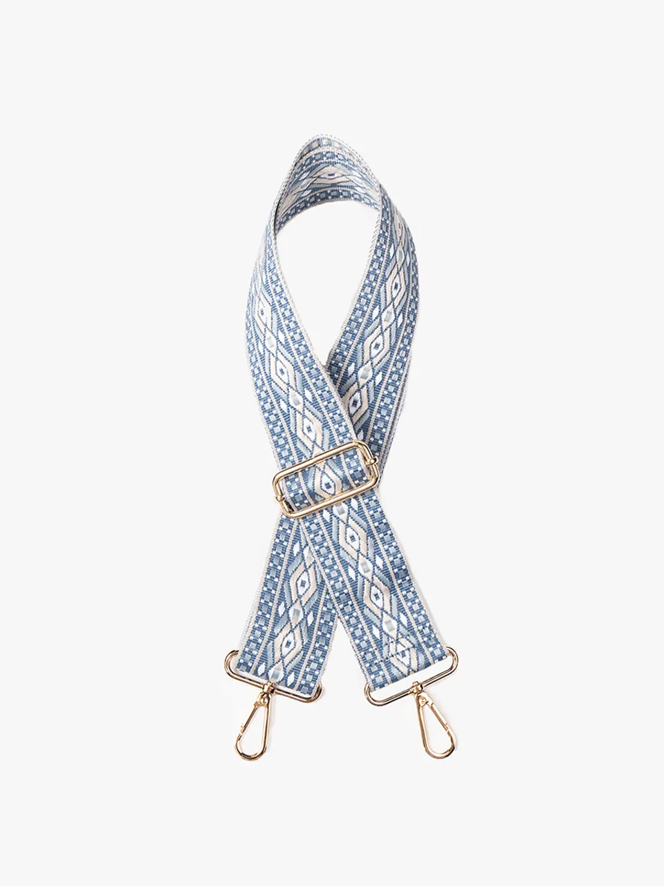 Diamond Guitar Strap-Blue/Lt. Blue