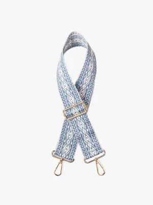 Diamond Guitar Strap-Blue/Lt. Blue