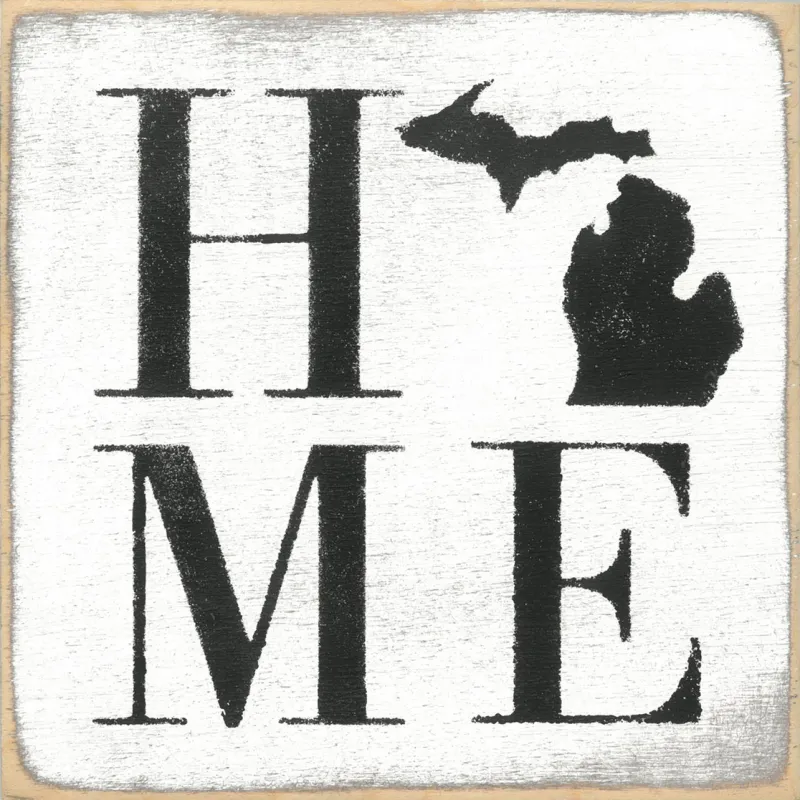 Home Michigan Sign