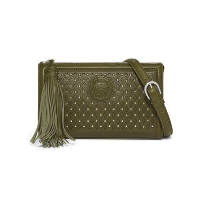 Michela Cross Body Bag-Verde