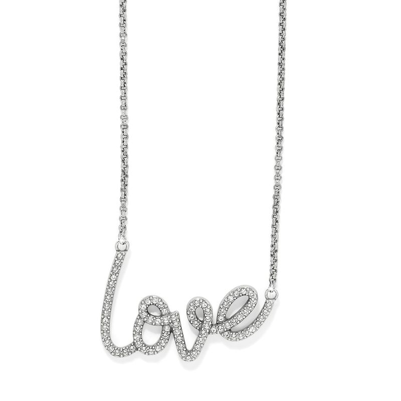 Love Script Sparkle Necklace