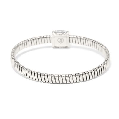 Meridian Solis Spring Bracelet-Silver