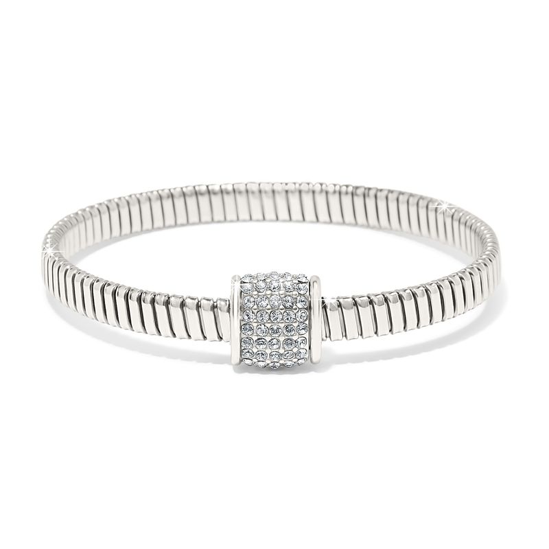 Meridian Solis Spring Bracelet-Silver