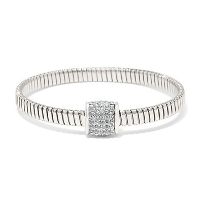 Meridian Solis Spring Bracelet-Silver